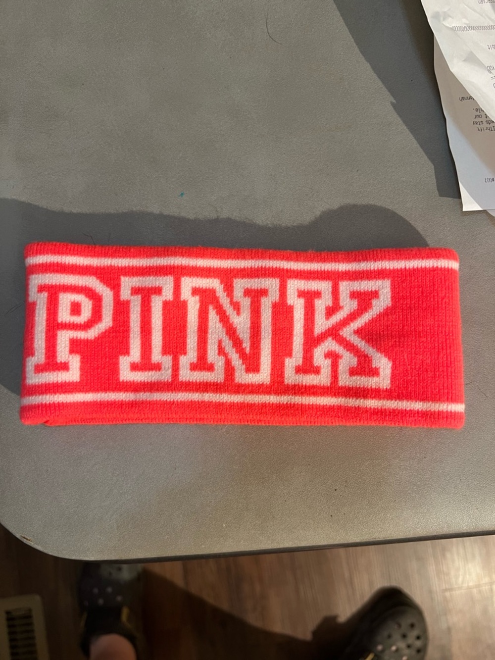Victoria’s Secret PiNK Hot Pink Winter Headband One Size